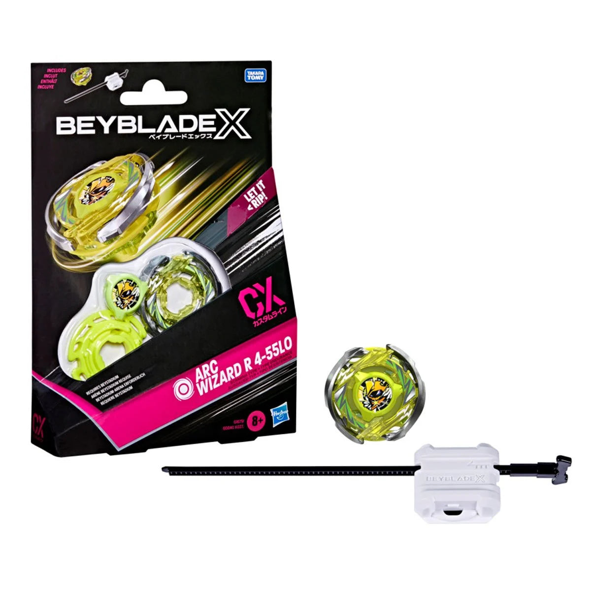 Beyblade X Arc Wizard R 4-55LO CX Starter Pack Set