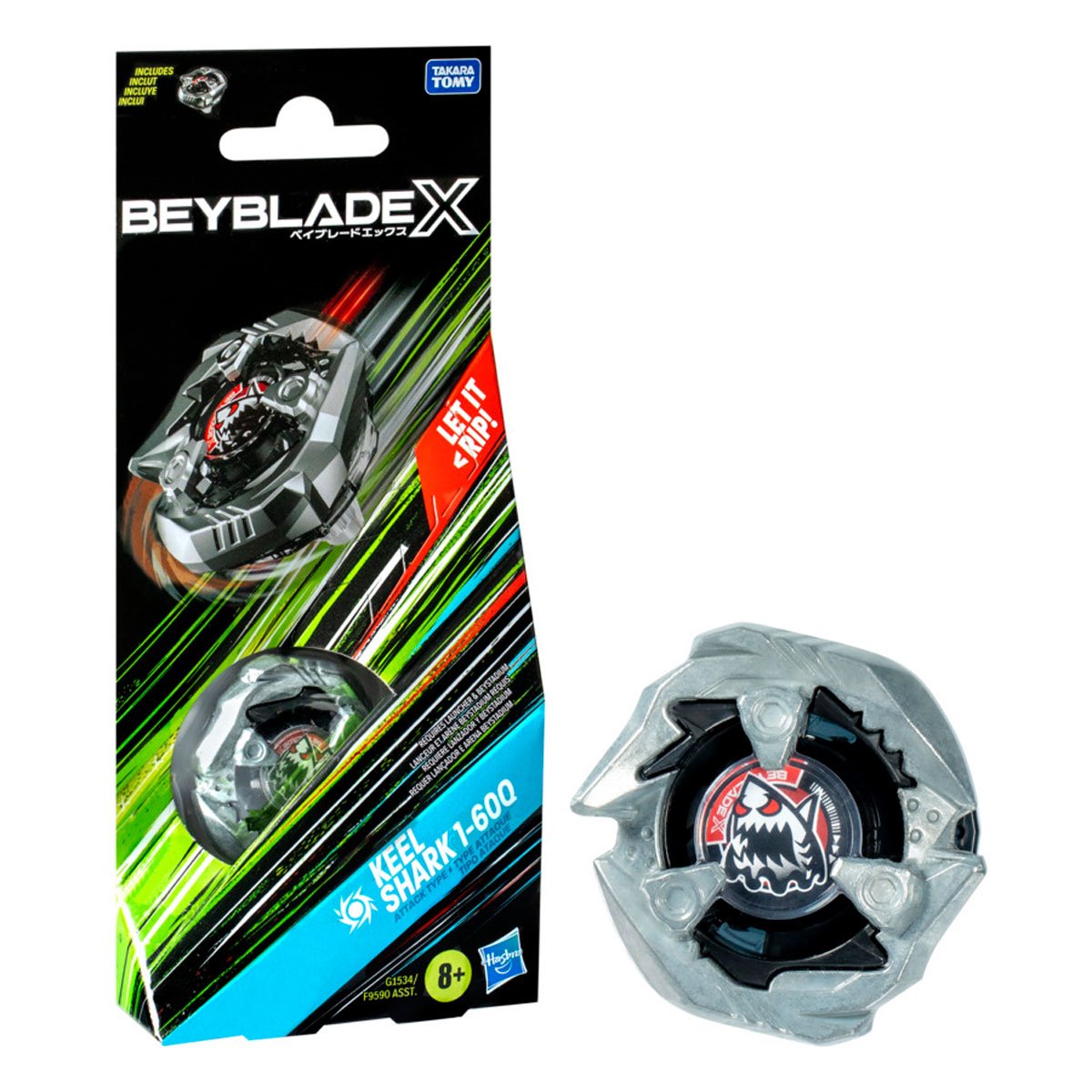 Beyblade X Keel Shark 1-60Q Booster Pack Set