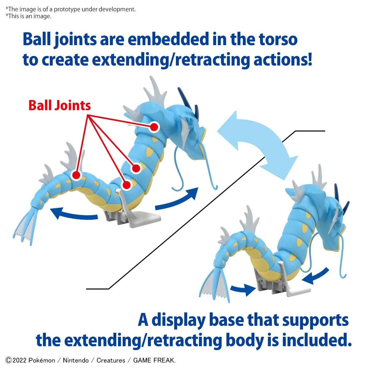 Pokemon Gyarados Model Kit