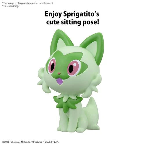 Pokemon Sprigatito Quick Model Kit