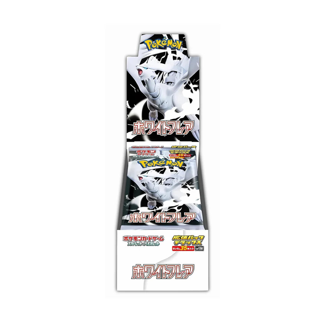 White Flare Deluxe Booster Box - SV11W - Sealed (New)